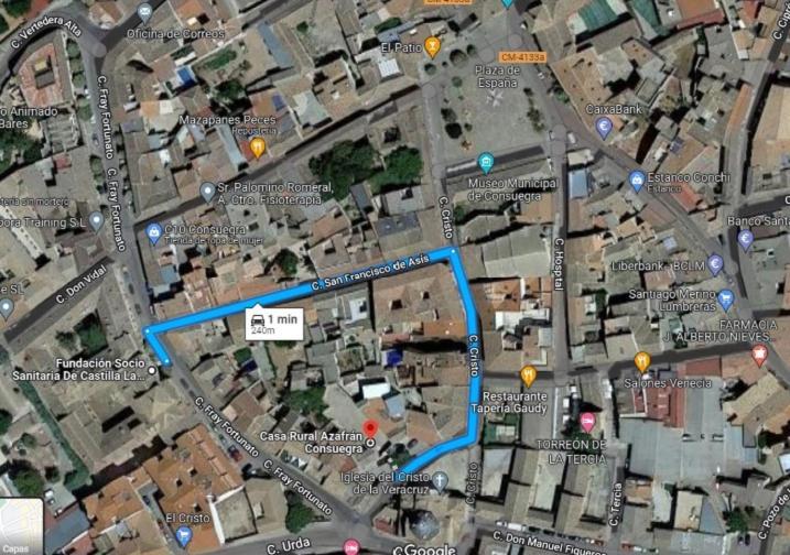 Pensjonat Azafran Consuegra Zewnętrze zdjęcie